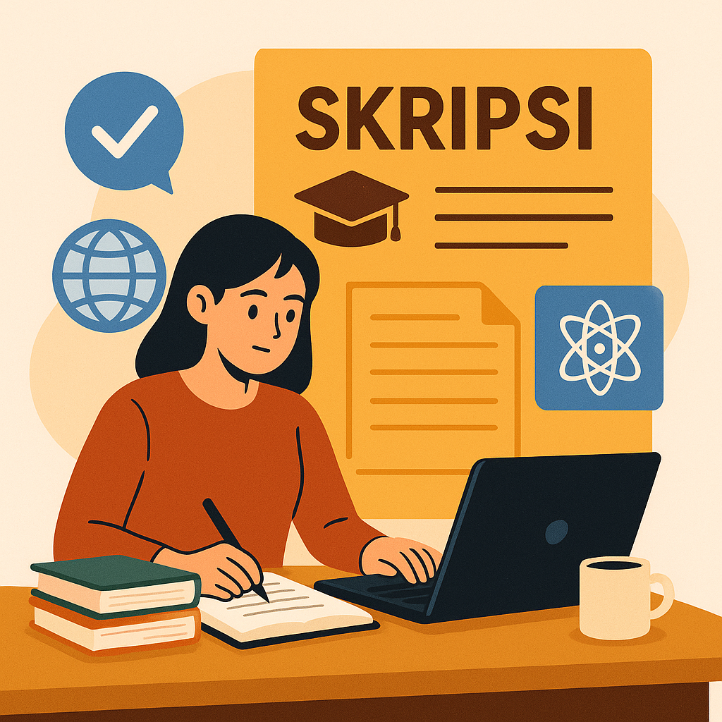 Jasa Skripsi Paling Murah 2025 Terjamin Aman dan Legal Terbaik Se-Indonesia
